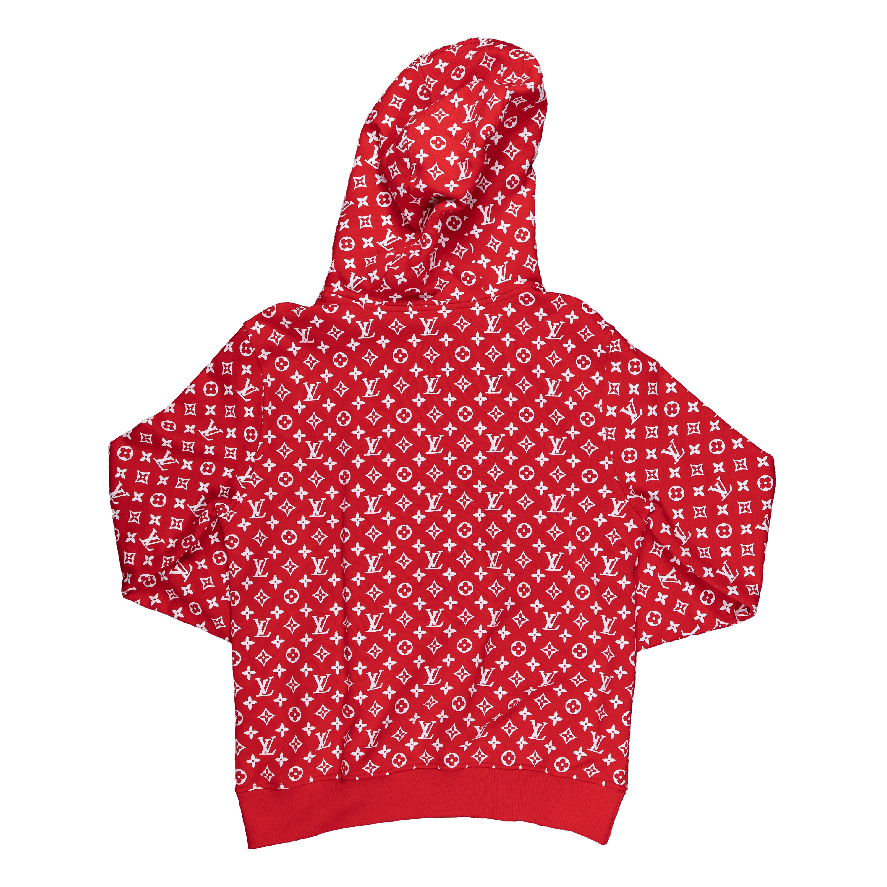 Louis Vuitton Monogram x Supreme Box Logo Hoodie