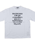 Balenciaga Multi Language T-shirt