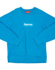 Supreme Box Logo Blue Sweater