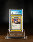 Pokemonkarte Here comes Team Rocket! Holo First Edition CGC 6 (DE)