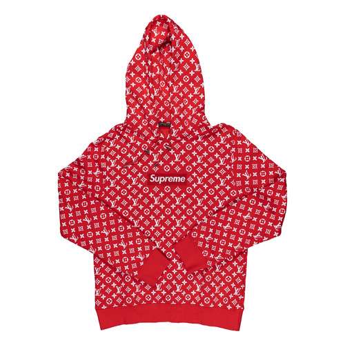 Louis Vuitton x Supreme Box Logo Hoodie