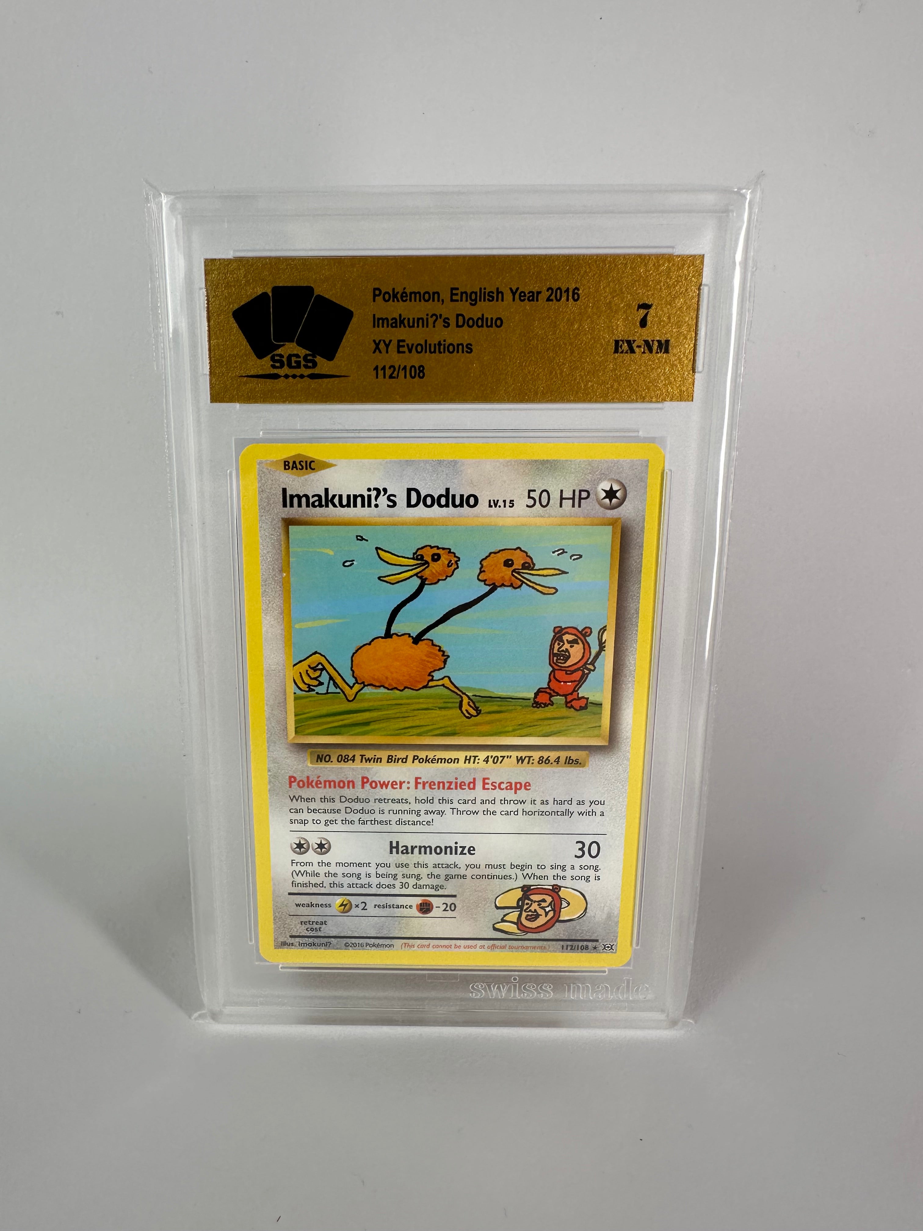 Pokemonkarte Imakuni?&#39;s Doduo XY Evolution SGS 7 (ENG)
