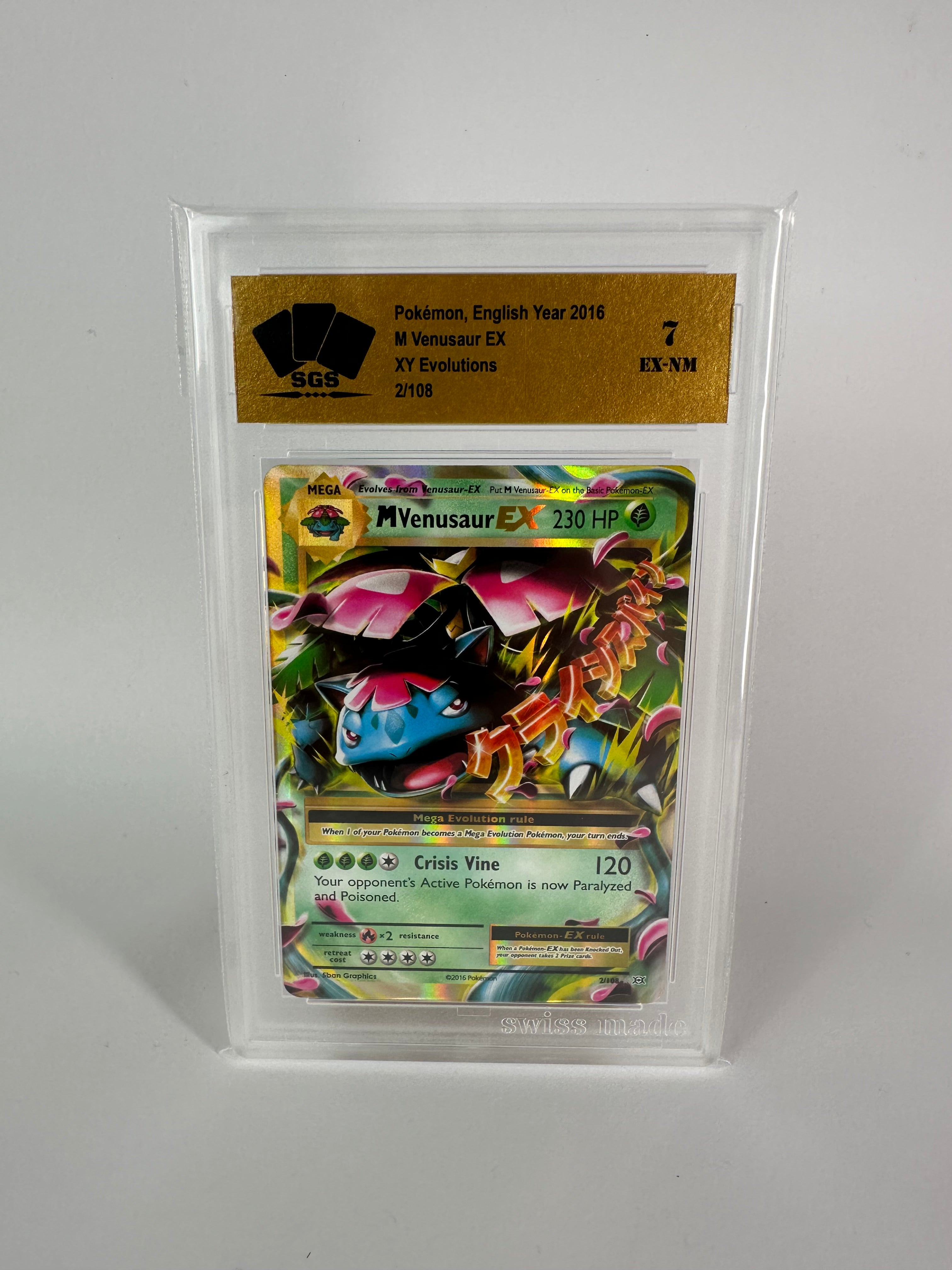 Pokemonkarte MVenusaur EX XY Evolution SGS 7 (ENG)