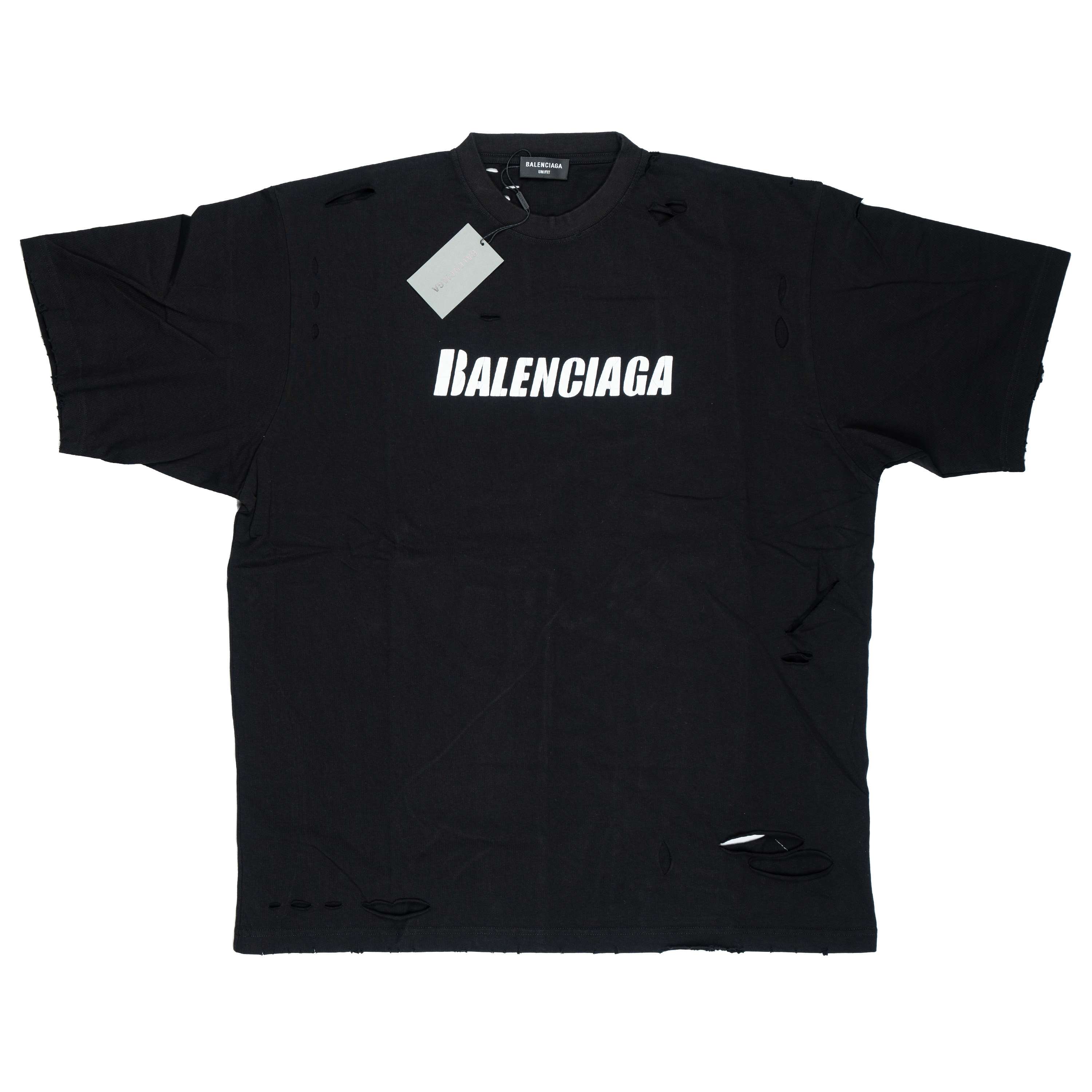 Balenciaga Destroyed T-shirt