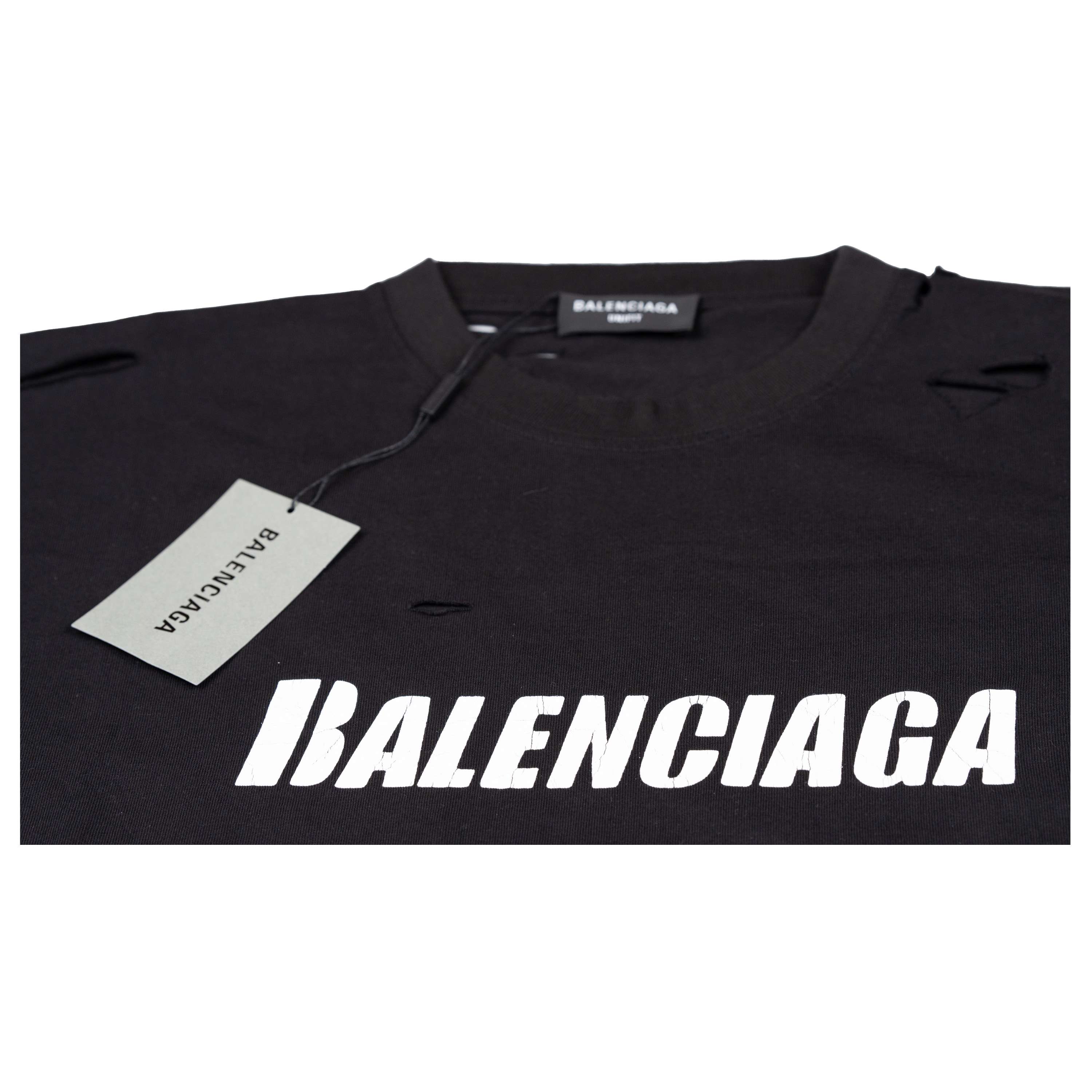 Balenciaga Destroyed T-shirt